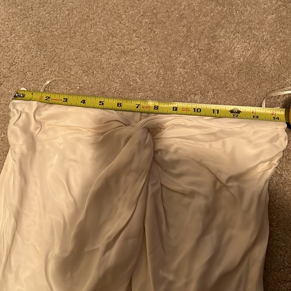 ZARA KNOT FRONT SLIT SKIRT - Picture 10 of 10